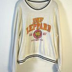 Anthropologie  Pilcro Def Leppard Varsity Sweatshirt Size Medium Photo 7