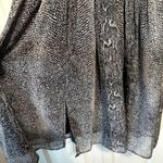 Molly Bracken  Black and Gray Backless Dress Photo 2