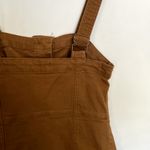 Altar'd State brown denim minidress button down pockets women's size XS cotton Photo 5