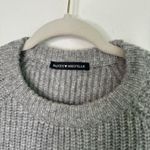 Brandy Melville  Gray Pullover Knit Sweater Photo 5