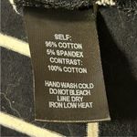 Lulus Womens Black White Striped T Photo 5