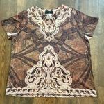 APPROPRIATE BEHAVIOR boho plus size 2X top (18W Photo 0