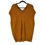 Anthropologie Anthropoligie Cable-Knit Tunic Vest Photo 5