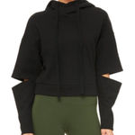 Alo Yoga  Peak Hoodie Sweatshirt Black Small Photo 0