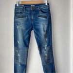 True Religion  Halle Mid Rise Super Skinny Jeans Photo 7