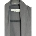 Athleta Agagra Black Hook & Eye Closure Long Sleeve Cardigan CoverUp Athleisure Photo 3