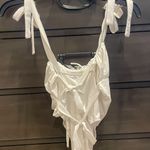 Princess Polly White Tie Bodysuit Photo 2