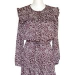 Rebecca Minkoff  Selandra Floral Ruffle Dress- Size Medium Photo 3