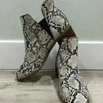 Dr. Scholls Dr. Scholl’s Amara Faux Snakeskin Ankle Boots Slip On Booties 2.5” Heel Size 6.5 Photo 7