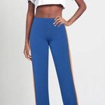 Titì Milano Women's Knitted Van Gough Pants Tricolor Italian Made Size EUR 46 M Blue Size M Photo 0
