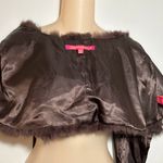 Jenni Women's cape made of rabbit fur .$27. Photo 3