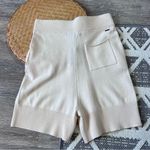 n:philanthropy Nwt philanthropy cream knit‎ Balfour shorts high waisted women’s size M Photo 7