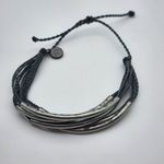 Pura Vida  Gray & Silver Tone Adjustable Bracelet Photo 2
