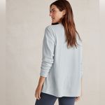 Haven Well Within Sweater Knit Cardigan Womne's XL Pale Blue Athleisure Comfy Photo 2