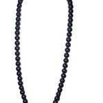 Liz Claiborne Faux Navy Blue Pearl Long Women’s Necklace Photo 0