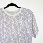Nike The  Tee 100% Cotton Purple Just Do It Allover Icon Tee Photo 2