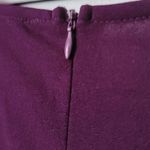 SheIn New Womens Sexy Plunge Wrap Dress with Tie Belt Purple Eggplant Size 1X Photo 6