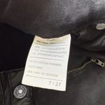 KanCan‎ Women's Black Flare Jeans Faux Leather Waist Size 7/27 Photo 10