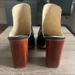 ZARA | Green Leather Snake Print Mules 36 Photo 2