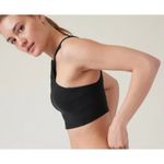 Athleta Crossed Bikini Top D-DD Size XS Black Photo 3