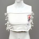 Women’s Bike Week Shirt Size XS Double Sided Graphic 2018 North Myrtle Beach White Photo 2