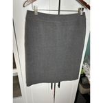 Tahari  Arthur S. Levine Womens Grey Pencil Skirt Size 8 Office Business‎ Casual Photo 1