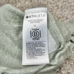 Athleta  Step Forward Sweatshirt Tee Fern Green Medium M V-Neck Half Sleeve Photo 6