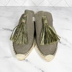 Bettye Muller  Rabat Espadrille Tassel Slides Olive Size EU 39 Photo 6