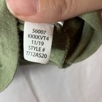 Aeropostale Size XL winged sleeve Cropped Seriously Soft Tee Army Green Photo 4