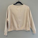 Pact Organic Cotton Slouchy Graphic Sweatshirt Rainbow Kindness is Cool Size XL Pink Photo 3