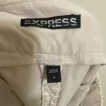 EXPRESS  Womens Shorts Ivory Lace Size 8 Waist 28” Off White Beach Coastal Photo 0