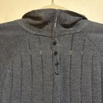 St. John  Collection Gray Tie Neck Knit Sweater Dress Long Sleeve Photo 13