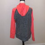 J. America  Energy gray neon pink hoodie pullover sweatshirt Photo 5