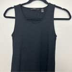 VERO MODA Tessa Ribbed MIDI Dress Black NWT Photo 2