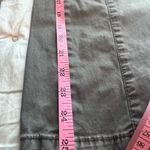 White House | Black Market Olive Cargo/Utility Cropped embroidered Pants EUC Photo 9