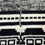 Alpaca Wool Pura Lana Columbian Cardigan Size Large Black Photo 7