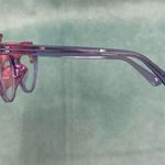 Purple Cat Eye Gemstone Eyeglasses Photo 2