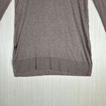 Caslon  Nordstrom Womens Sz S Cowl neck Tunic Sweater Beige Oatmeal Casual Fall Photo 2