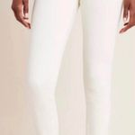 Anthropologie NWT $118  White High Rise Denim Leggings 33T Photo 1