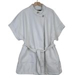 Sanctuary Cocoon Teddy Coat in Creme Womens XL NEW Photo 1