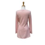 Isaac Mizrahi 100% Cashmere Sweater Tunic Sz S Pastel Pink Crew Neck Preppy Soft Photo 3