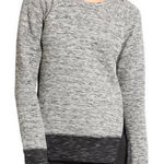 Athleta ‎ Marled R&R Grey Pullover Sweatshirt Size XS Photo 0