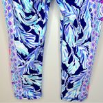 Lilly Pulitzer UPF 50+ Weekender Crop Leggings Size L Bright Navy Photo 5
