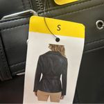 Kenneth Cole NWT  Faux Leather Jacket with Belt Photo 6