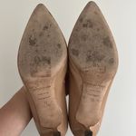 Sergio Rossi Patent Nude Leather 3” Heel Pumps in Women’s Size 37 Tan Photo 5