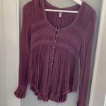 Free People 'Blue Bird' Smocked Tunic Photo 3