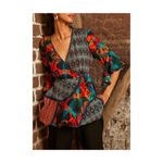 Anthropologie Bhanuni by Jyoti CELESTINE EMBROIDERED BLOUSE Sz. S Photo 2