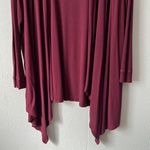 INC Waterfall Cardigan Womens 2X Stretch Soft Career Workwear Business Casual Red Photo 3