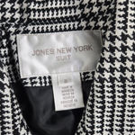 Jones New York 90s Houndstooth Belted Office Blazer Prince of Wales Size 8 NWT Photo 9
