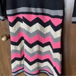 Milly of New York Sparkle Zig Zag Dress Black Size M Photo 7